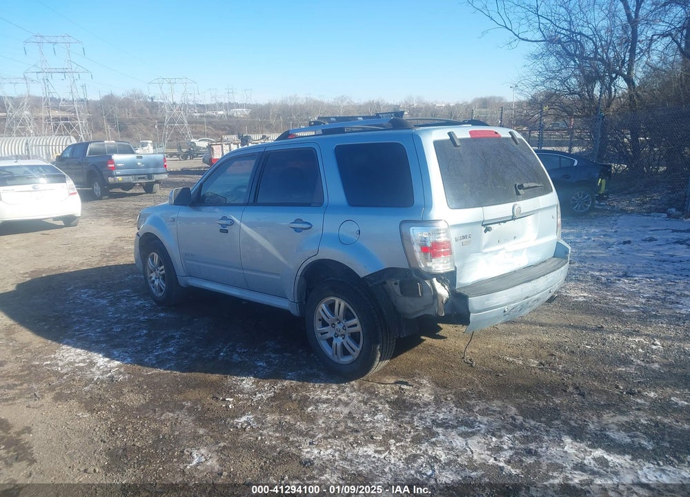 2008 MERCURY MARINER PREMIER VIN: 4M2CU87128KJ36610