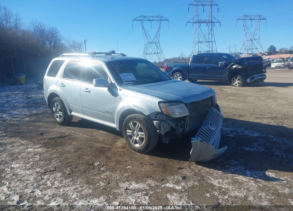 2008 MERCURY MARINER PREMIER VIN: 4M2CU87128KJ36610