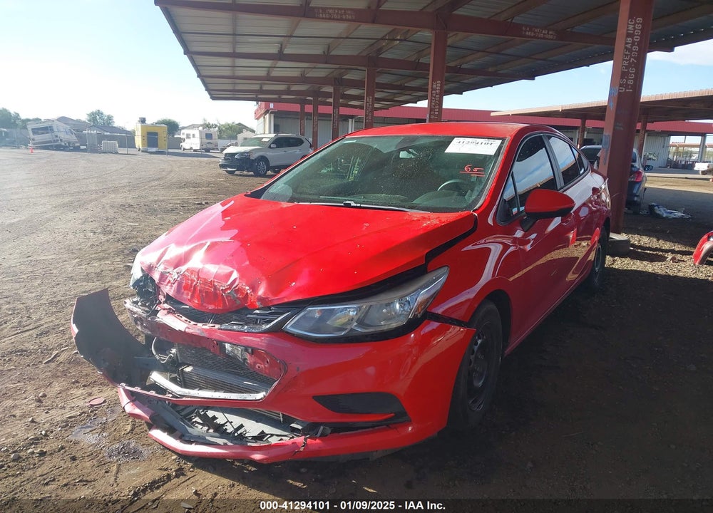 2018 CHEVROLET CRUZE VIN: 1G1BC5SM6J7186612