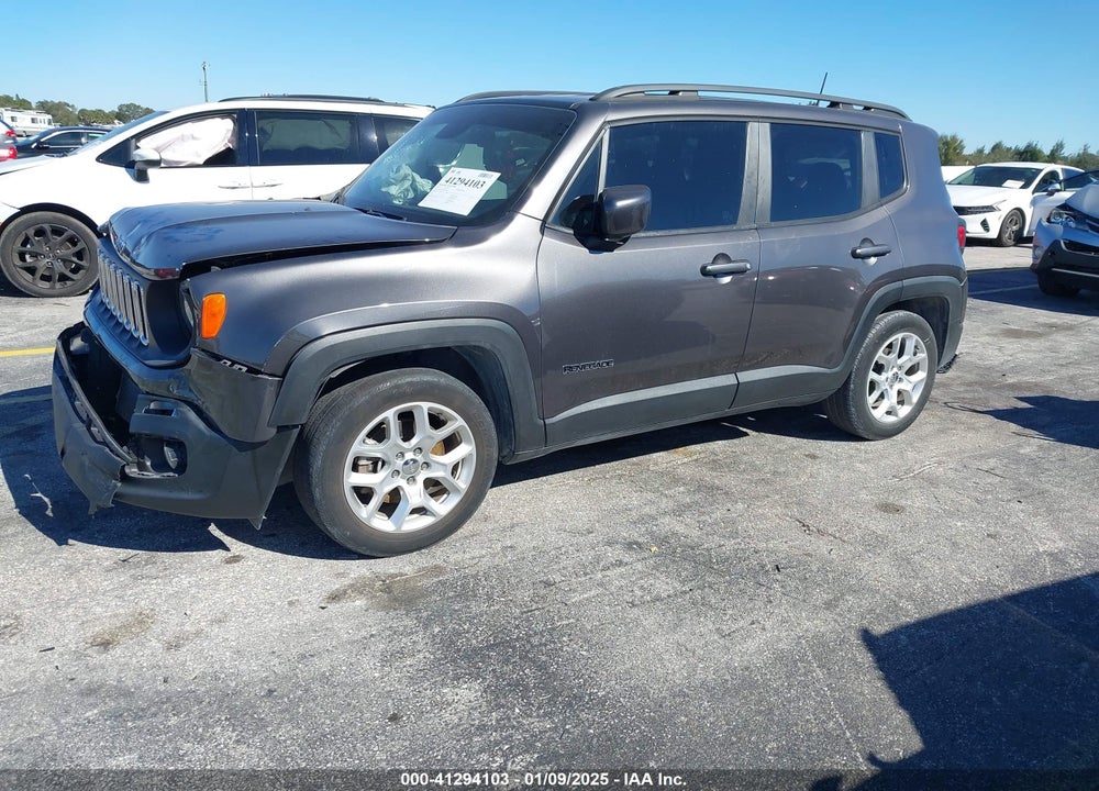 2018 JEEP RENEGADE LATITUDE FWD VIN: ZACCJABB9JPH37918