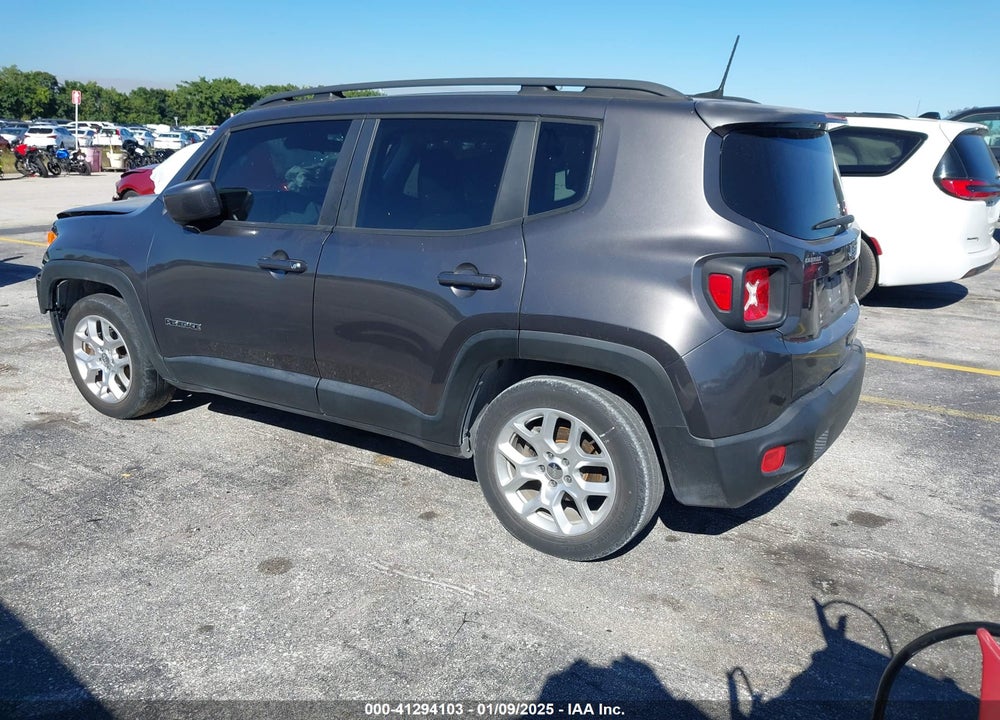 2018 JEEP RENEGADE LATITUDE FWD VIN: ZACCJABB9JPH37918