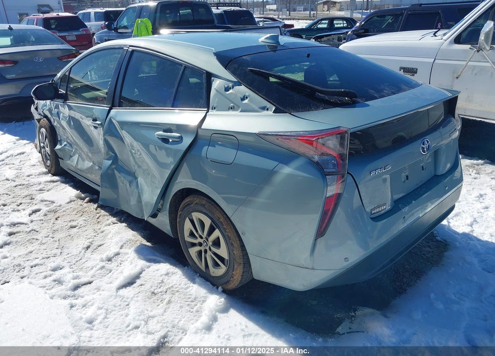 2018 TOYOTA PRIUS VIN: JTDKBRFU7J3063016