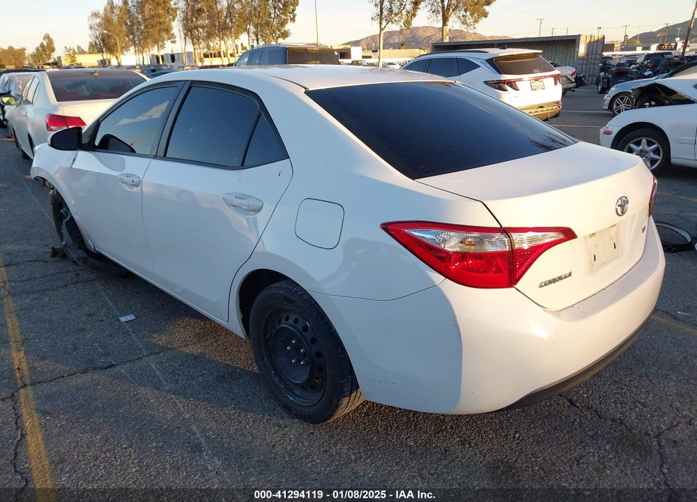 2016 TOYOTA COROLLA VIN: 5YFBURHE8GP533280