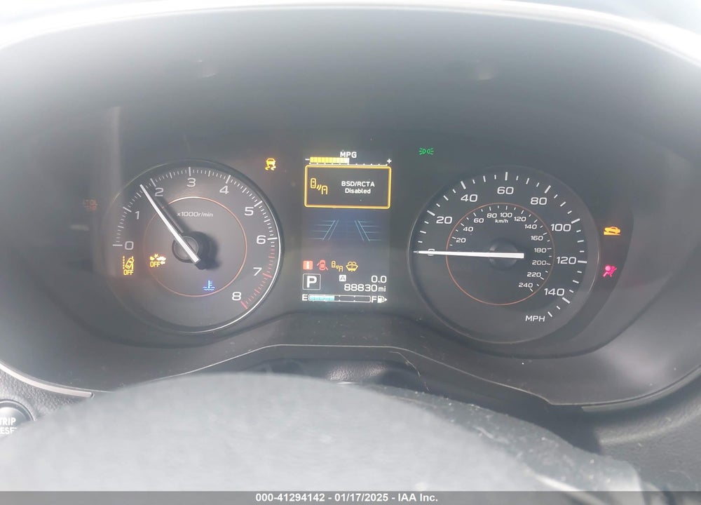 2019 SUBARU CROSSTREK 2.0I PREMIUM VIN: JF2GTAEC8KH310515