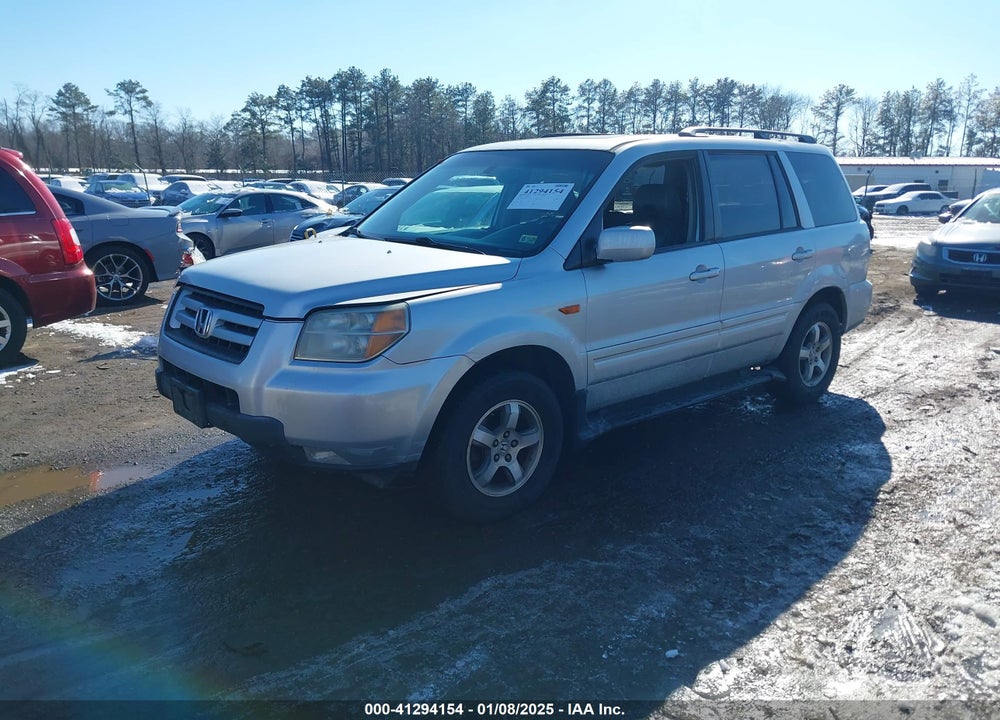 2006 HONDA PILOT EX-L VIN: 2HKYF18506H524719