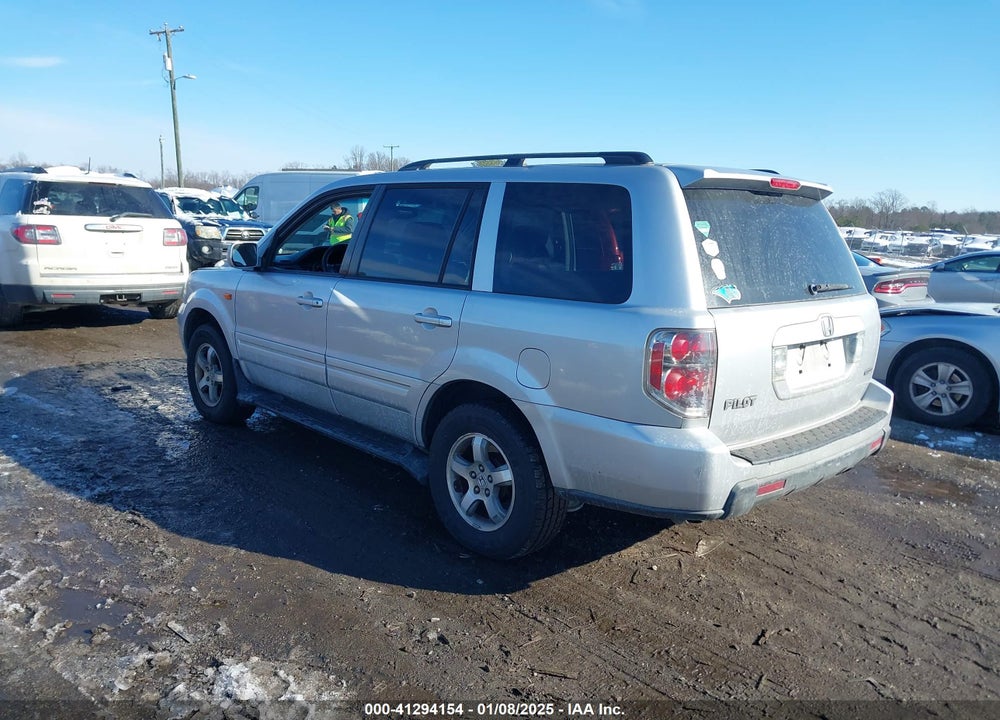 2006 HONDA PILOT EX-L VIN: 2HKYF18506H524719