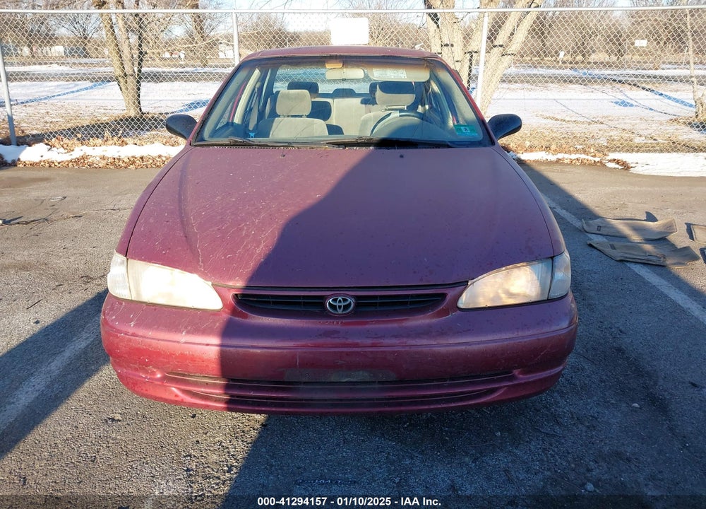 1999 TOYOTA COROLLA CE VIN: 2T1BR12E5XC102729
