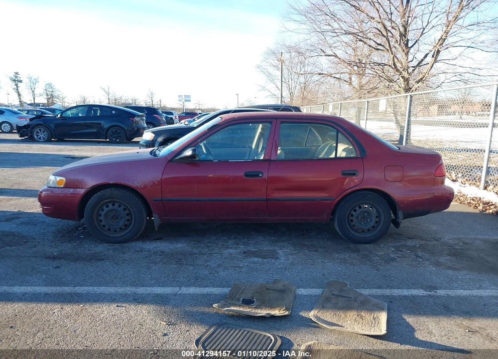1999 TOYOTA COROLLA CE VIN: 2T1BR12E5XC102729