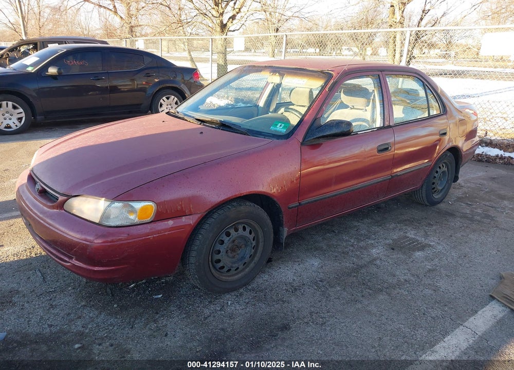 1999 TOYOTA COROLLA CE VIN: 2T1BR12E5XC102729