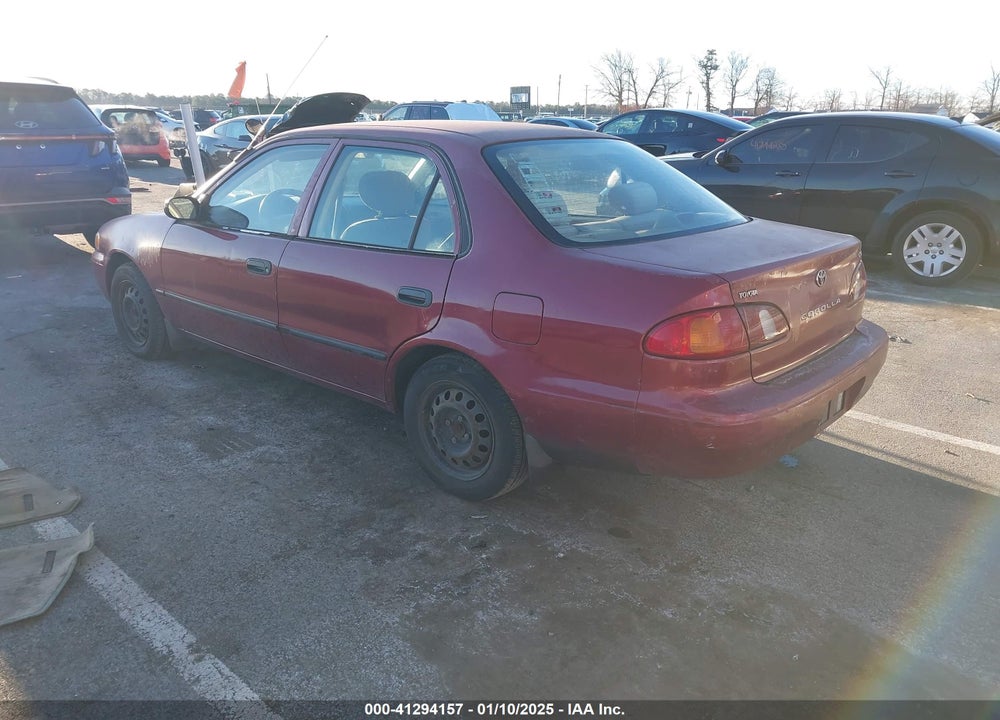 1999 TOYOTA COROLLA CE VIN: 2T1BR12E5XC102729