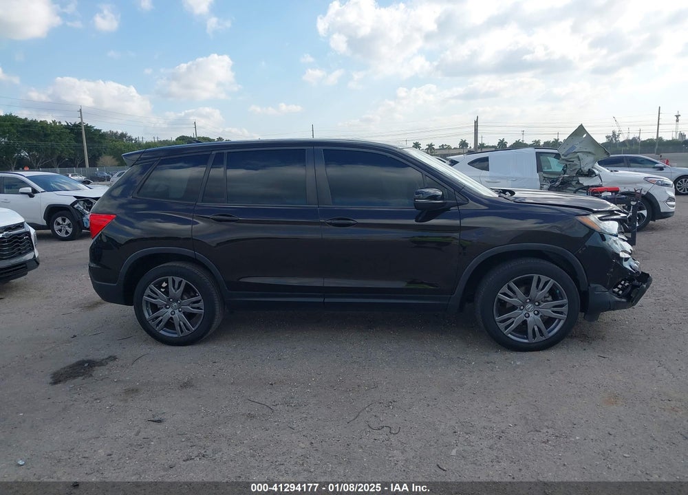 2020 HONDA PASSPORT 2WD EX-L VIN: 5FNYF7H54LB002057