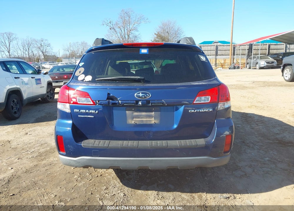 2010 SUBARU OUTBACK 2.5I LIMITED VIN: 4S4BRCKC7A3331936
