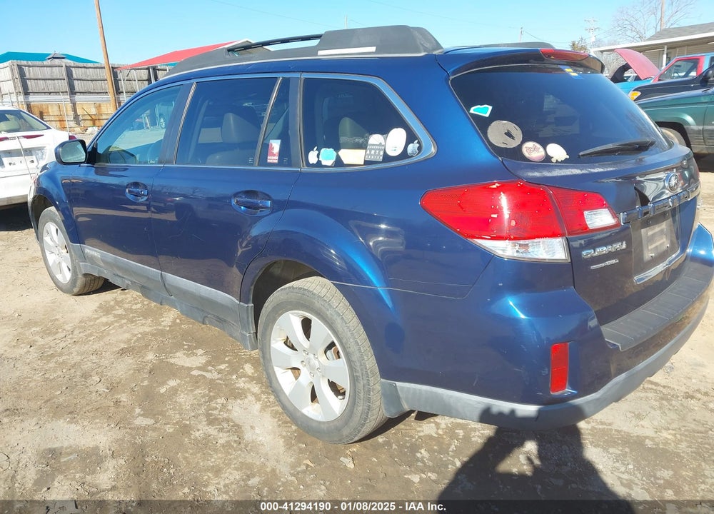 2010 SUBARU OUTBACK 2.5I LIMITED VIN: 4S4BRCKC7A3331936