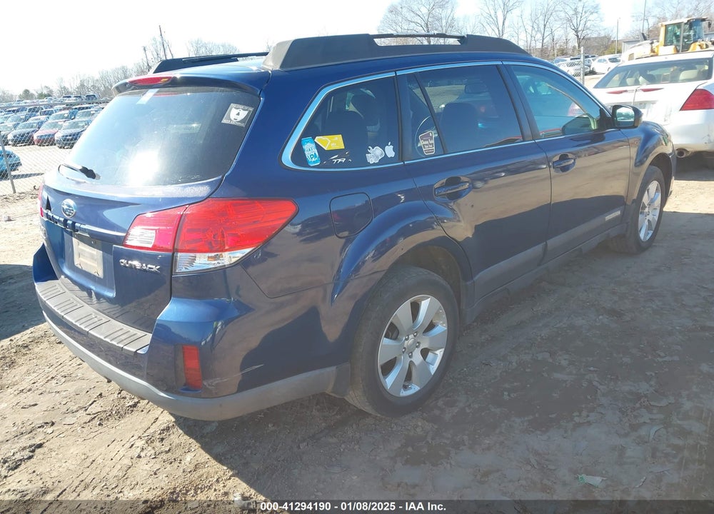 2010 SUBARU OUTBACK 2.5I LIMITED VIN: 4S4BRCKC7A3331936