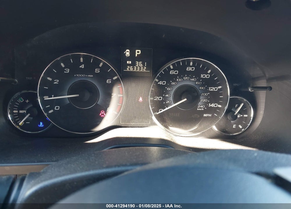 2010 SUBARU OUTBACK 2.5I LIMITED VIN: 4S4BRCKC7A3331936