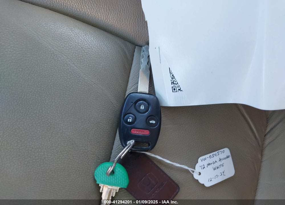 2012 HONDA ACCORD 2.4 EX-L VIN: 1HGCP2F8XCA054570