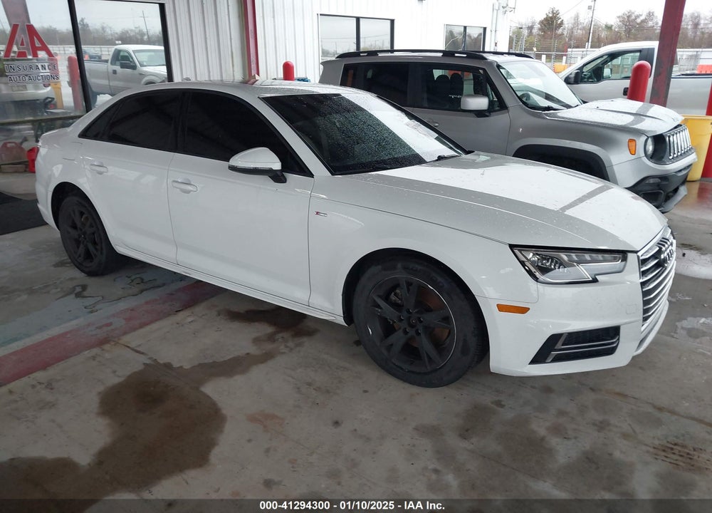 2018 AUDI A4 2.0T ULTRA PREMIUM VIN: WAUKMAF42JA154585