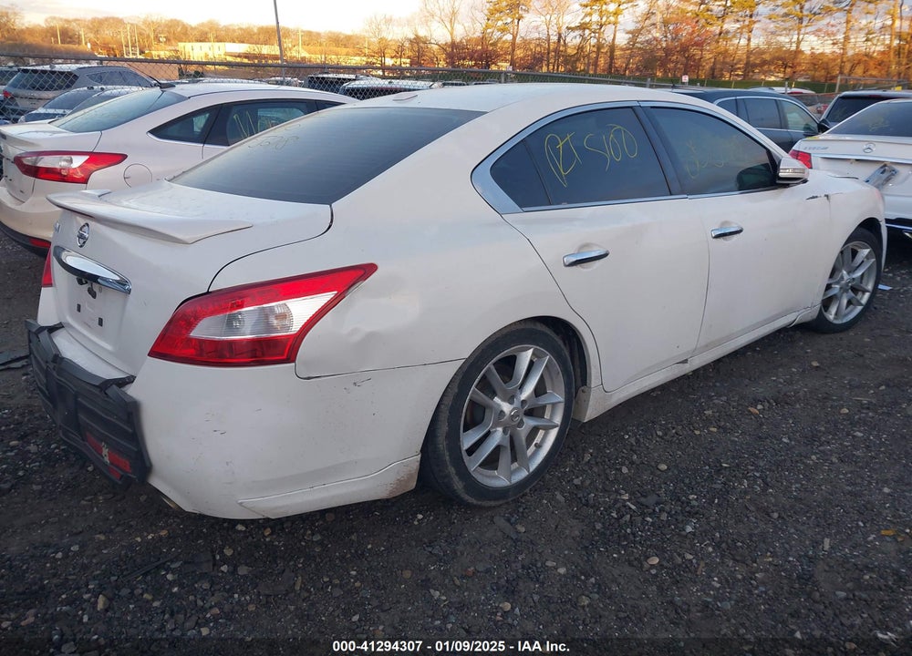 2011 NISSAN MAXIMA VIN: 1N4AA5AP9BC851117
