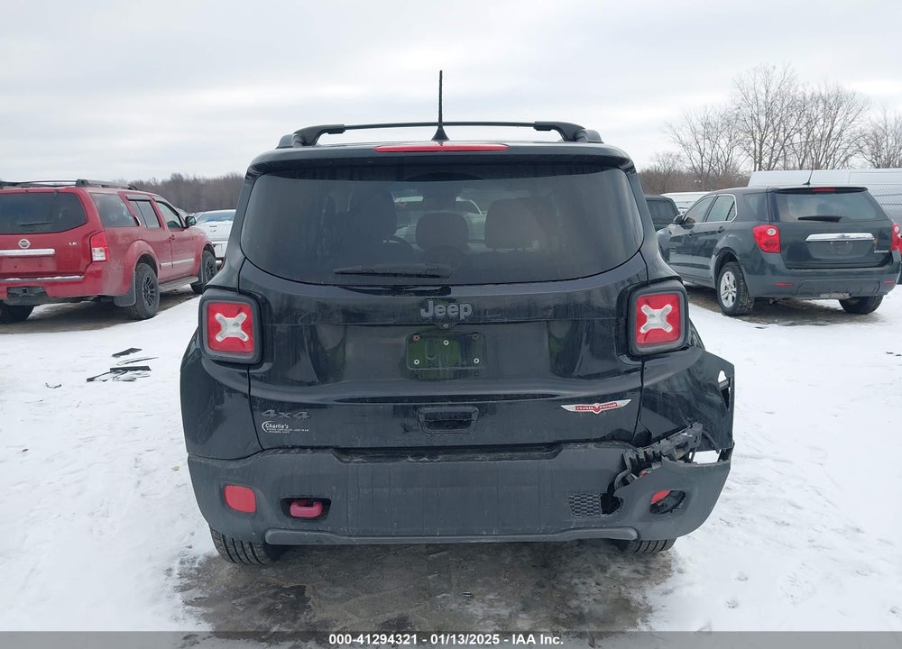 2018 JEEP RENEGADE TRAILHAWK 4X4 VIN: ZACCJBCB4JPG93475