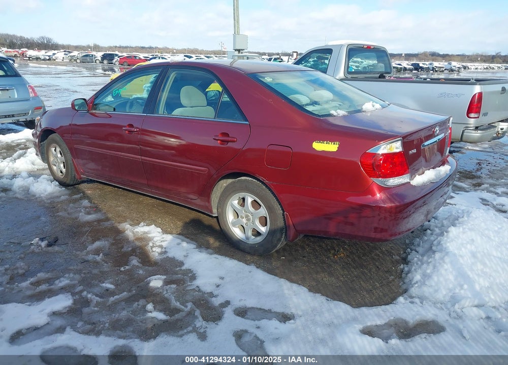 2005 TOYOTA CAMRY LE VIN: 4T1BE32K05U037541