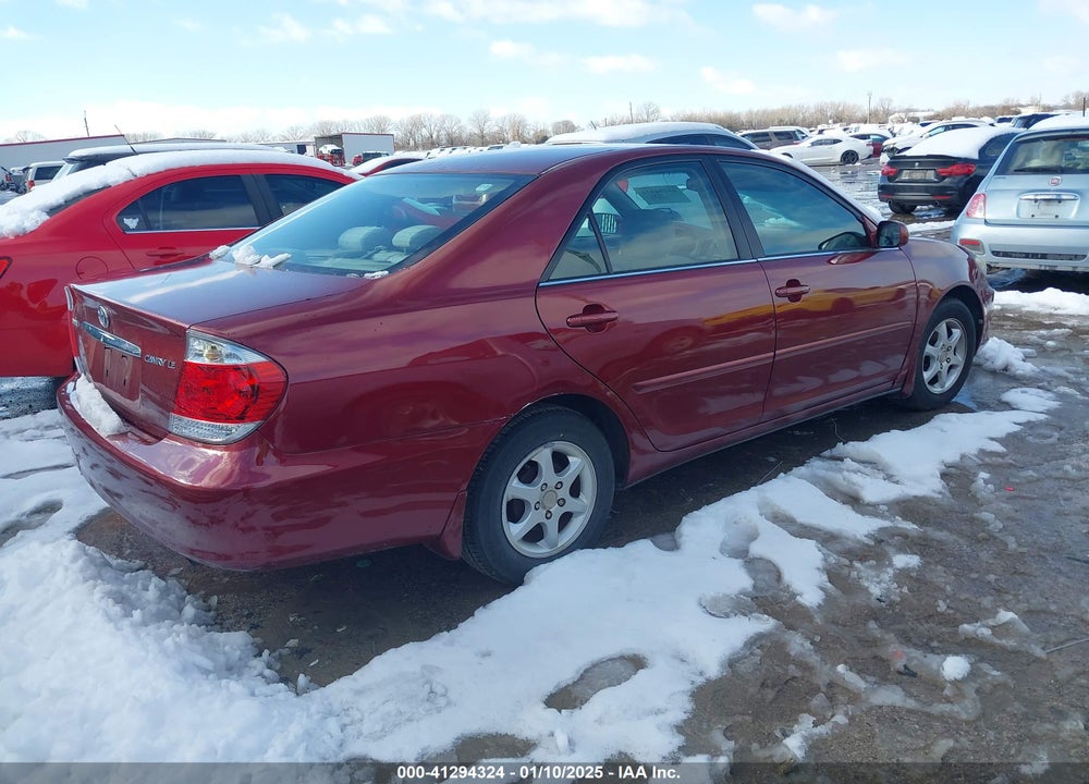 2005 TOYOTA CAMRY LE VIN: 4T1BE32K05U037541