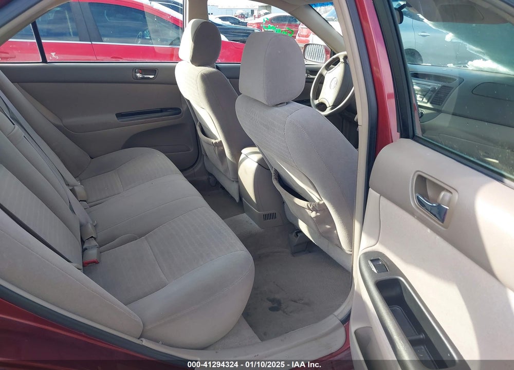 2005 TOYOTA CAMRY LE VIN: 4T1BE32K05U037541
