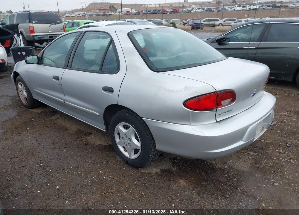 2002 CHEVROLET CAVALIER VIN: 1G1JC524127433015