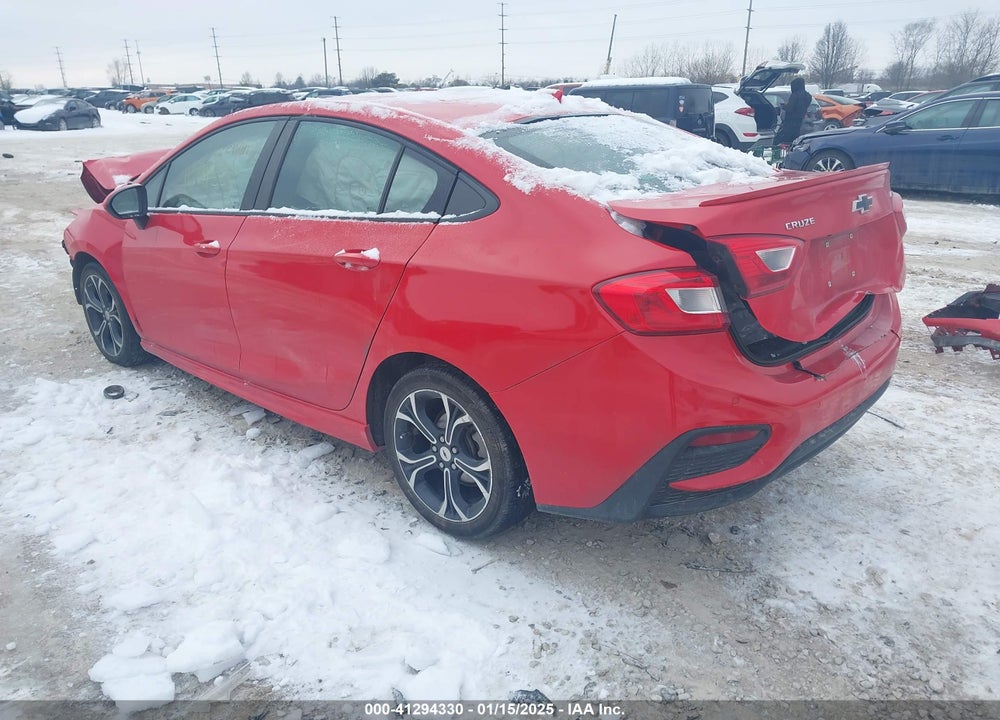 2019 CHEVROLET CRUZE VIN: 1G1BE5SMXK7108278
