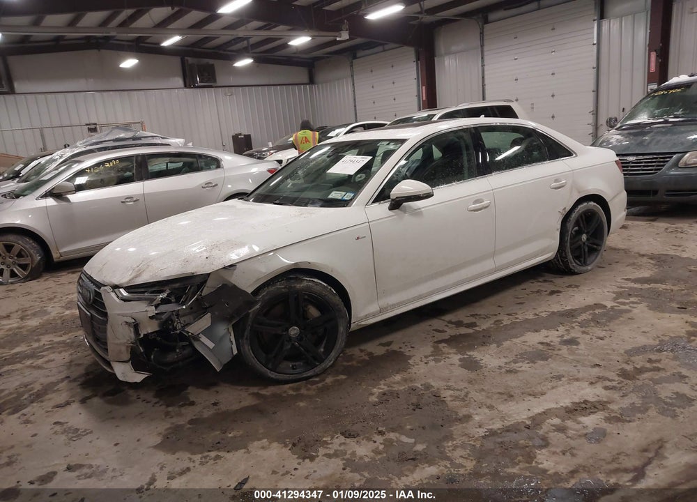 2018 AUDI A4 VIN: WAUENAF44JA207992