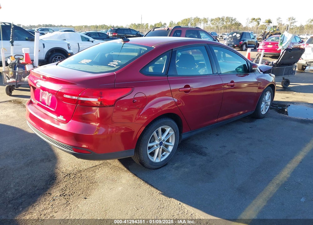 2016 FORD FOCUS SE VIN: 1FADP3F20GL318125