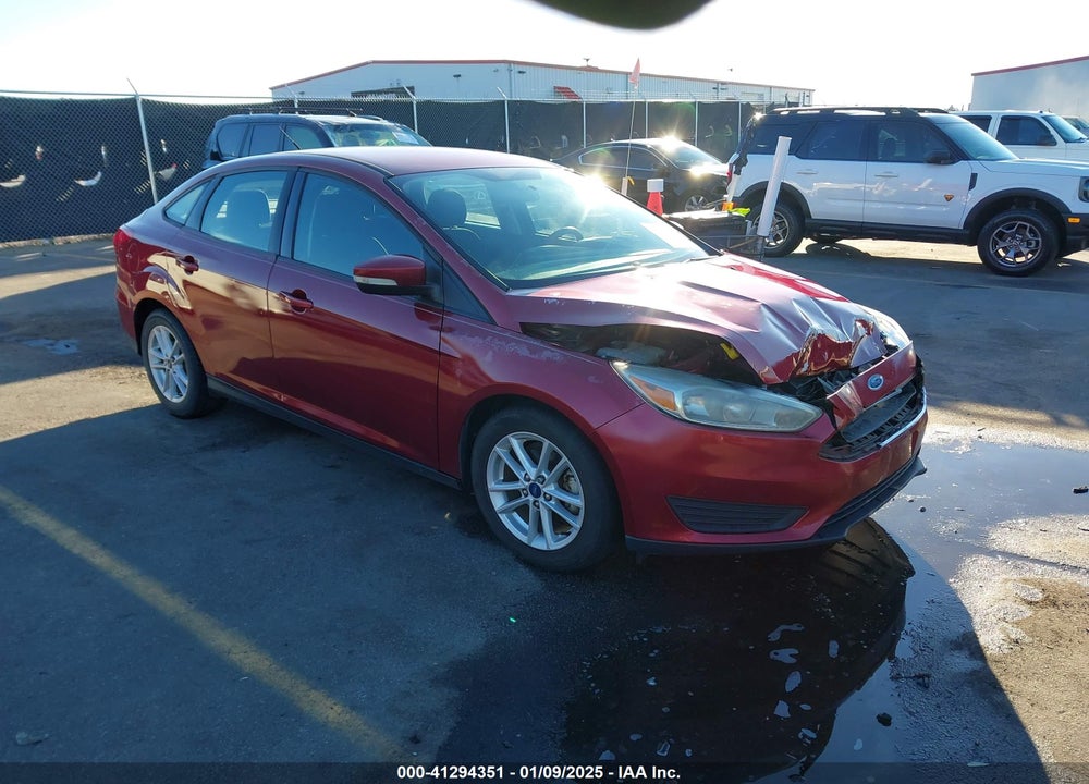 2016 FORD FOCUS SE VIN: 1FADP3F20GL318125