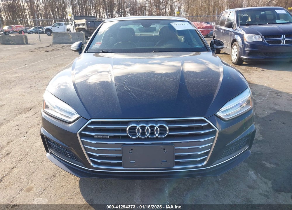 2018 AUDI A5 VIN: WAUSNAF57JA010343