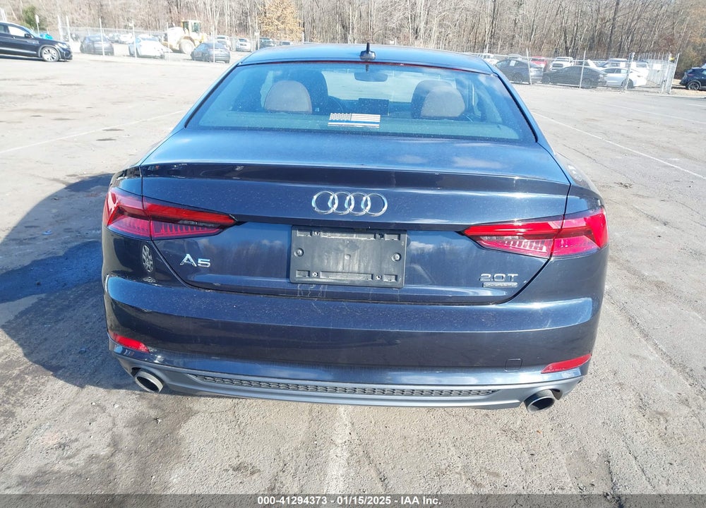2018 AUDI A5 VIN: WAUSNAF57JA010343