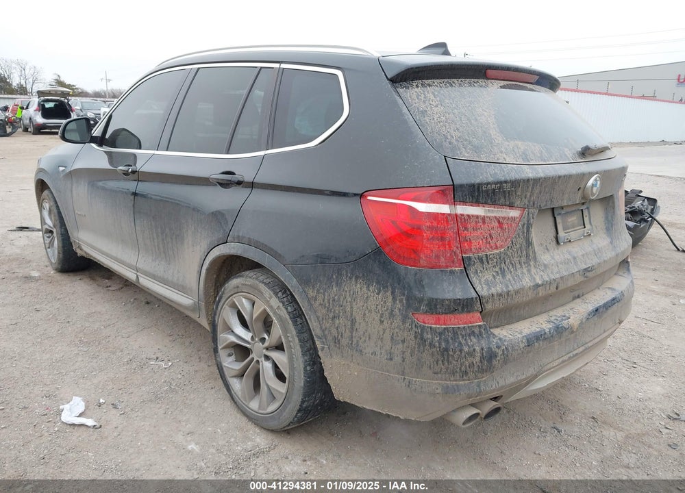 2017 BMW X3 XDRIVE28I VIN: 5UXWX9C58H0T05841