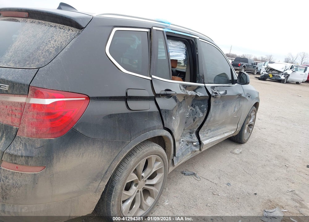 2017 BMW X3 XDRIVE28I VIN: 5UXWX9C58H0T05841