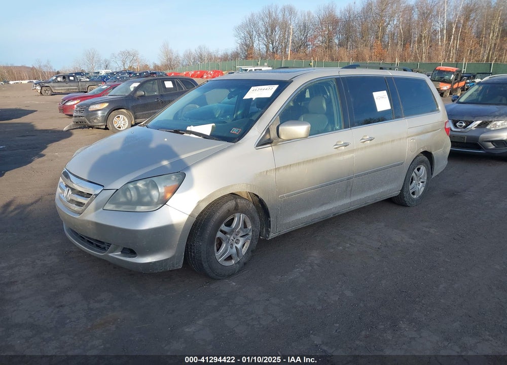2006 HONDA ODYSSEY EX-L VIN: 5FNRL38606B013768
