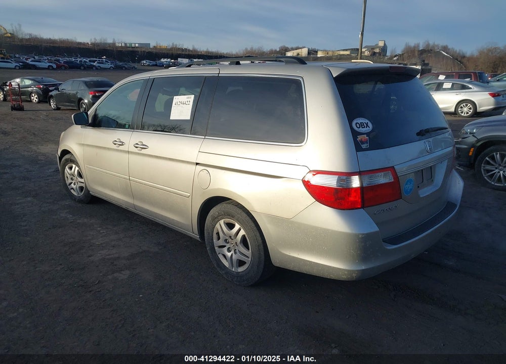 2006 HONDA ODYSSEY EX-L VIN: 5FNRL38606B013768