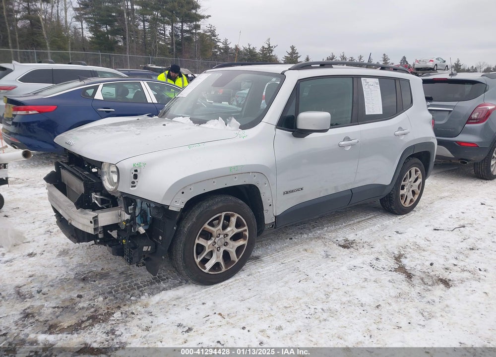2018 JEEP RENEGADE LATITUDE FWD VIN: ZACCJABB3JPJ68268