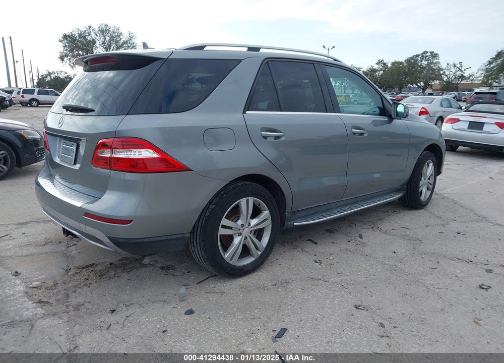2013 MERCEDES-BENZ ML 350 VIN: 4JGDA5JB8DA135704