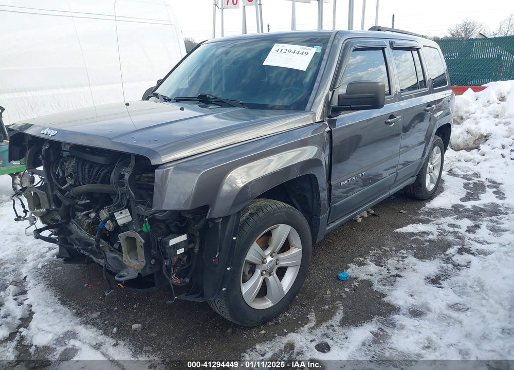 2016 JEEP PATRIOT LATITUDE VIN: 1C4NJRFB5GD558364