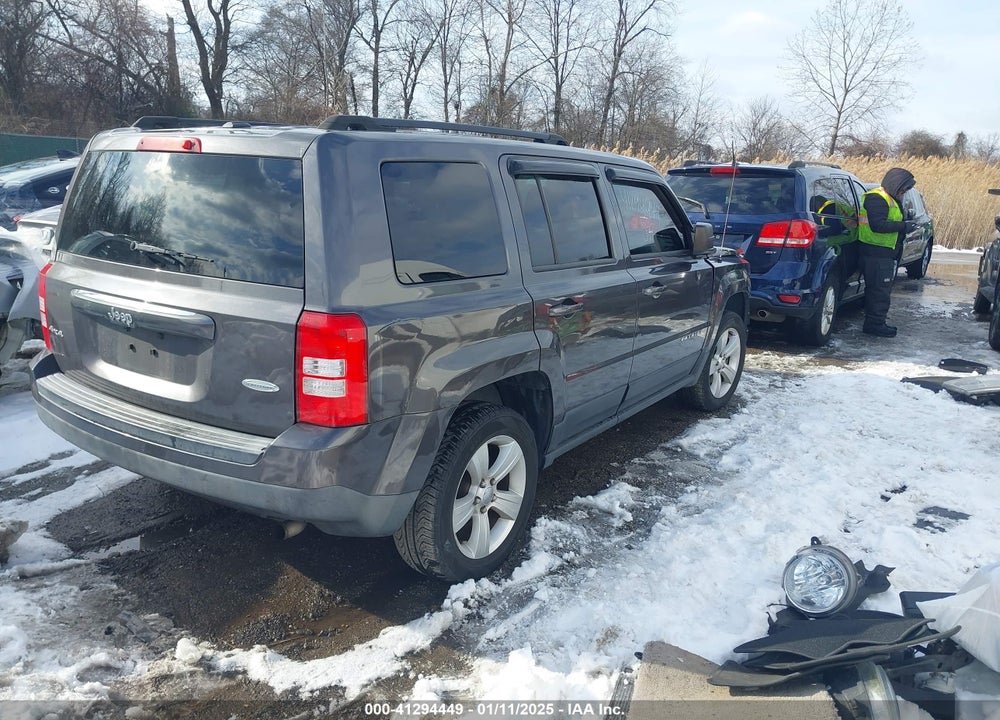2016 JEEP PATRIOT LATITUDE VIN: 1C4NJRFB5GD558364