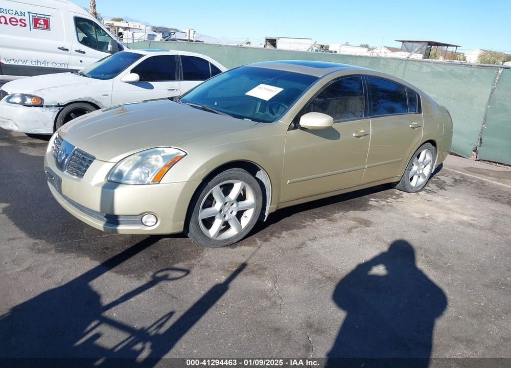 2004 NISSAN MAXIMA 3.5 SE VIN: 1N4BA41E64C877822