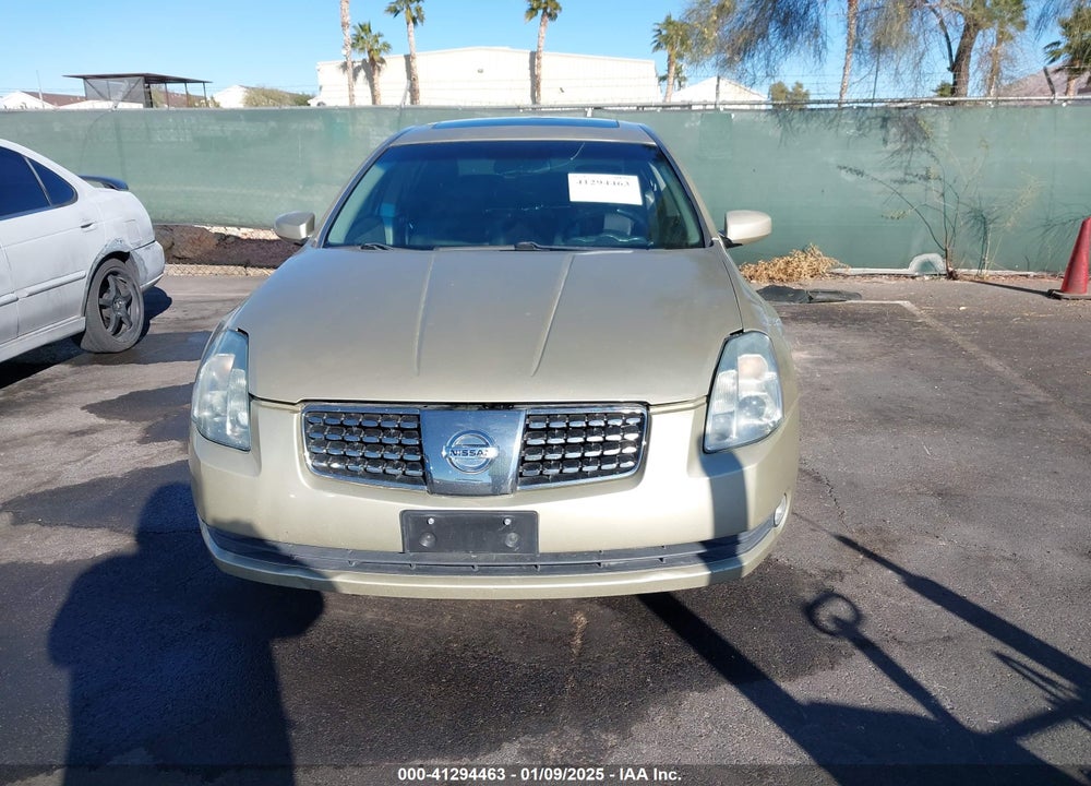 2004 NISSAN MAXIMA 3.5 SE VIN: 1N4BA41E64C877822