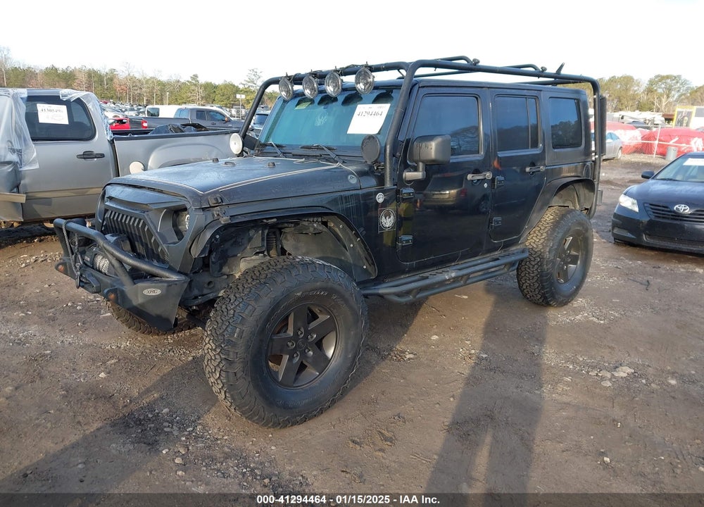 2008 JEEP WRANGLER UNLIMITED X VIN: 1J8GA39108L648742