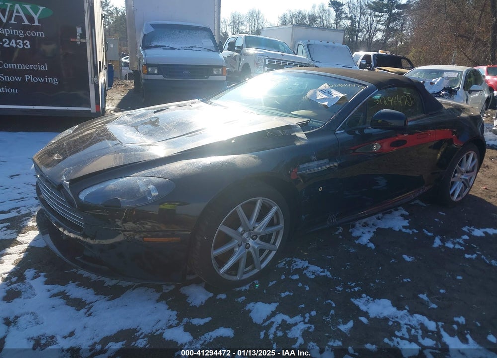 2012 ASTON MARTIN V8 VANTAGE VIN: SCFEKBBKXCGD16676