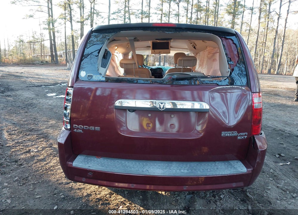 2009 DODGE GRAND CARAVAN SXT VIN: 2D8HN54X69R646480