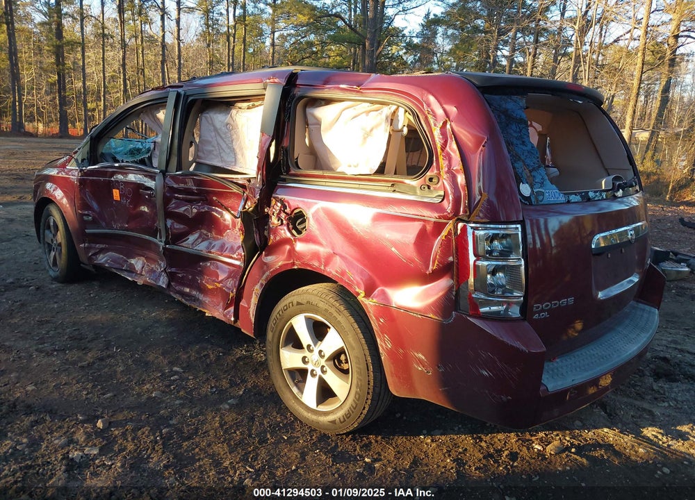 2009 DODGE GRAND CARAVAN SXT VIN: 2D8HN54X69R646480