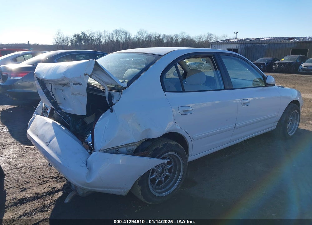 2004 HYUNDAI ELANTRA GLS/GT VIN: KMHDN46D94U710657