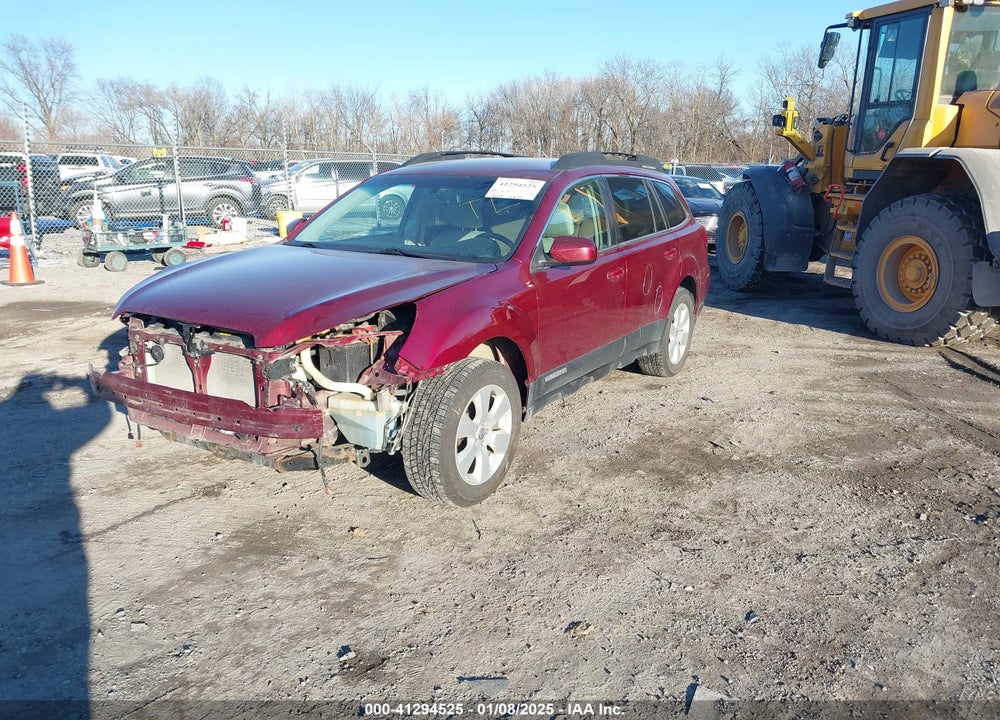 2011 SUBARU OUTBACK 2.5I PREMIUM VIN: 4S4BRCCC5B1373937