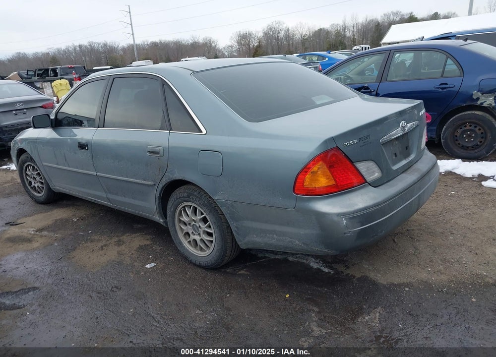 2000 TOYOTA AVALON XL VIN: 4T1BF28B6YU003865